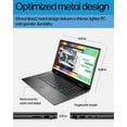 thumbnail image 5 of HP ENVY x360 Convertible 15-inch Laptop, AMD Ryzen 7 5825U processor, AMD Radeon Graphics, 8 GB RAM, 512 GB SSD, Windows 11 Home (15-eu1026nr, Nightfall black aluminum), 5 of 5