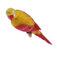 thumbnail image 3 of 20 tipos de adornos de escritorio de loro de resina natural, modelo de pájaro, adornos de juguete 38cm amarillo, 3 of 9