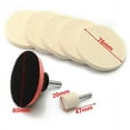 thumbnail image 5 of Phyun Car Glass Scrach Remover Polishing Felt Pad Cloth w/ 100g Cerium Oxide Powder US, 5 of 5