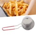 thumbnail image 1 of TOPINCN Panier à Frites, Panier à Frites en Acier Inoxydable 304, Passoire Ronde avec Poignée pour Cuisine, 1 of 7