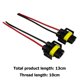 thumbnail image 2 of Adaptador de enchufe de bombilla de coche conector H8/H9/H11 para faro antiniebla 2 uds., 2 of 8
