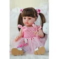 thumbnail image 2 of Muñeca Reborn SCOM Lifelike Girl, 45 cm, silicona para todo el cuerpo, 3+, 2 of 8