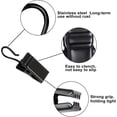 thumbnail image 3 of 50pcs Awning Lights Curtain Clips Stainless Steel Curtain Clip Hooks Curtain Hooks, 3 of 5