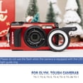 thumbnail image 3 of Anillo guía de luz LED JJC para Olympus TG-7 TG-6 TG-5 TG-4 TG-3 TG-2 TG-1, 3 of 7
