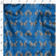 thumbnail image 3 of Soimoi Polyester Crepe Fabric Deer Animal Print Fabric by The Yard 42 Inch Wide, 3 of 5