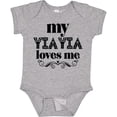 thumbnail image 3 of Inktastic My Yiayia Loves Me Yia Yia for Grandchild Girls Baby Bodysuit, 3 of 5