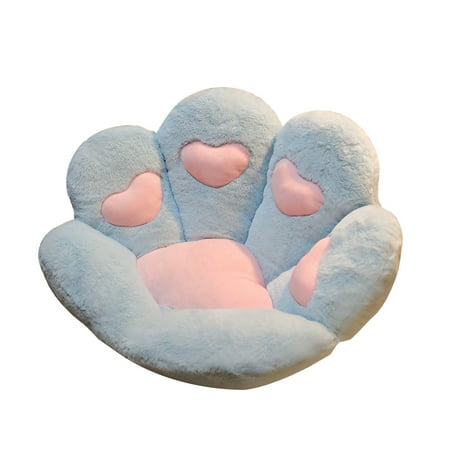 

Tregren Bears Paw Seat Cushion Comfy Chair Plush Lazy Sofa Seat Cushion Cozy Floor Cushion Seat Pillow Gift for Home/Office