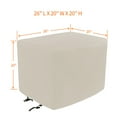 thumbnail image 2 of Seamander Waterproof Generator Cover,26“L*20"W*20"H,Tan, 2 of 5