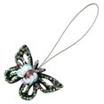 thumbnail image 1 of beautiful unique magnetic curtain buckle tiebacks accessories with rhinestone butterflies decorblack bottom green rhinestone, 1 of 5
