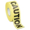 Sparco Caution Barricade Tape 1000 ft Yellow - Black