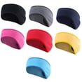 thumbnail image 3 of Wosthever Running Headband Ponytail Ear Warmer Protector de cabeza elástico Anti-polvo Estilo simple Accesorios de motocicleta para montar Sky Ciclismo Gris, 3 of 6