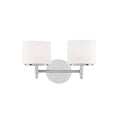 thumbnail image 2 of 8902-PC-Hudson Valley Lighting-Trinity 2 Light Bath Vanity - 13.75 Inches Wide by 7.875 Inches High-Polished Chrome Finish, 2 of 2