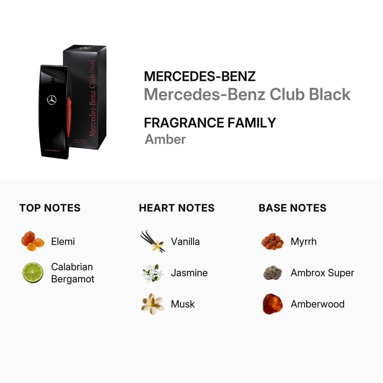 Mercedes-Benz Men's Mercedes-Benz Club Black EDP Spray 3.4 oz