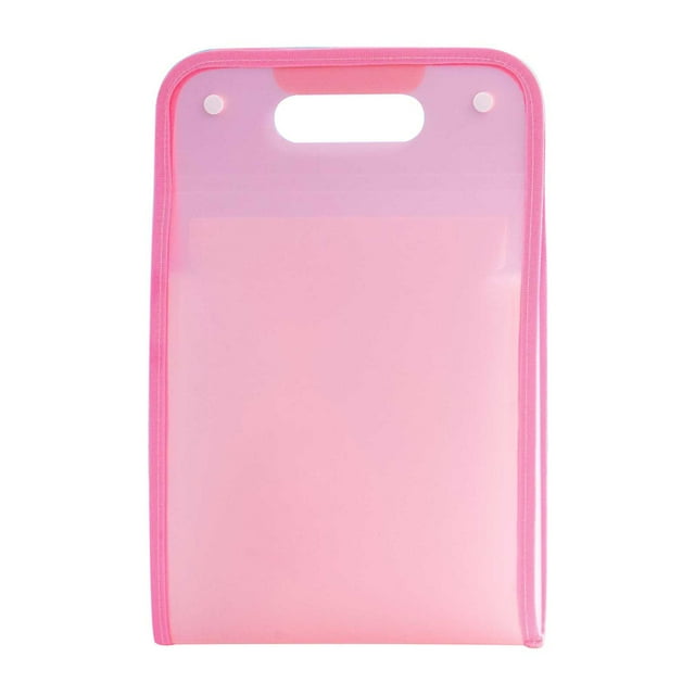 EGNMCR Extended Folder Organ Bag Student Portable Test Paper Storage Bag Large Capacity A4 Bill Document Bag Extended Folder