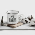 thumbnail image 2 of Koyal Wholesale Stainless Steel Campfire Coffee Mug, #1 Rugby Coach, 1-Pack, 2 of 4