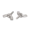 thumbnail image 5 of 304 Stainless Steel Wing Bolt Butterfly Screw Silver Tone M3 x 10mm Thread 5pcs, 5 of 5