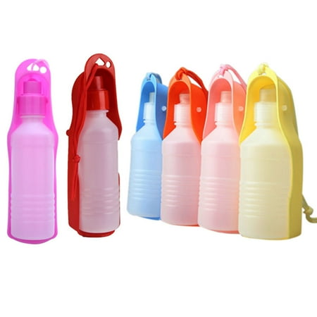 

One opening 1 latest portable dog water bottle 500ml (random color)