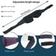 thumbnail image 5 of Antifaz para dormir para mujeres y hombres, antifaz de copa contorneada 3D para dormir y vendar los ojos, antifaz para dormir nocturno moldeado cóncavo, 5 of 7
