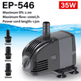 thumbnail image 1 of Adjustable Flow Aquarium Pump Water Submersible Fish Tank Fountain Pond Marine, 1 of 4