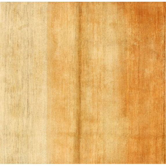 Ahgly Company Machine Washable Indoor Rectangle Contemporary Dark Orange Area Rugs, 6' x 9'