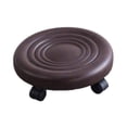 thumbnail image 3 of Luzkey Tabouret Roulant Bas avec Roulettes Pivotantes pour Manucure Mécanique Sport Sourcils, 3 of 8