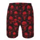thumbnail image 3 of Fotbe Red Skulls Trajes de Baño Estampados para Hombre, Shorts de Verano de Secado Rápido, Ropa de Playa, Bañadores-XX-Large, 3 of 6