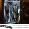 thumbnail image 6 of LED Safe Lighting Kit, (6) 12 Inch Linkable Light Bars + Motion Sensor, for Under Cabinet, Gun Safe, Locker, Closet, Under Counter, Shelf, Showcase, 3000K/4000K/5000K Selectable, 6 of 8