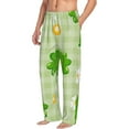 thumbnail image 2 of Balery St Patrick's Day11 print Men's Pajama Pants,Ultra Lightweight Pjs,Lounge Pant-X-Large, 2 of 9