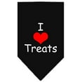 thumbnail image 2 of Pet and Dog Bandana Screen Printed, "I Love Treats", 2 of 10