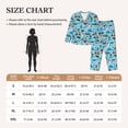 thumbnail image 4 of Sikiie Animal Pirate Women's Long-Sleeve Shirt and Full-Length Bottom Pajama Set (s-xxl)-Medium, 4 of 7