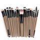 thumbnail image 1 of XWSHYW Pinceles de Maquillaje Juego de Brochas de Maquillaje de 20 Piezas, Herramientas de Maquillaje, Kit de Artículos de Tocador, Juego de Brochas de Maquillaje de Lana, 1 of 2