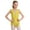 Yellow, variant on YONGHS Kids Girls Sparkle Sleeveless Fringed Rhythmic Gymnastics Dance Leotard Figure Skating Jumpsuit Burgundy 10