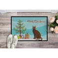 thumbnail image 2 of Carolines Treasures CK4770JMAT 24 x 36 in. Havana Brown Cat Merry Christmas Indoor or Outdoor Mat, 2 of 3