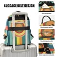 thumbnail image 3 of FORMRS Mini Backpack Purse for Women Quilted Travel Daypack Casual Shoulder Bag, Colorful Stripes, 3 of 7