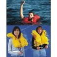 thumbnail image 5 of Top Safety Adult Life Jacket with Whistle - Manual Version Inflatable Lifejacket Life Vest PFD for Boating Fishing Kayaking Canoeing Sailing Paddle Boarding SUP Water Ski Light Weight Adjustable Size, 5 of 5
