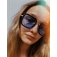 thumbnail image 4 of Gafas de sol AIEYEZO Tony Stark vintage con montura metálica cuadrada, 4 of 8
