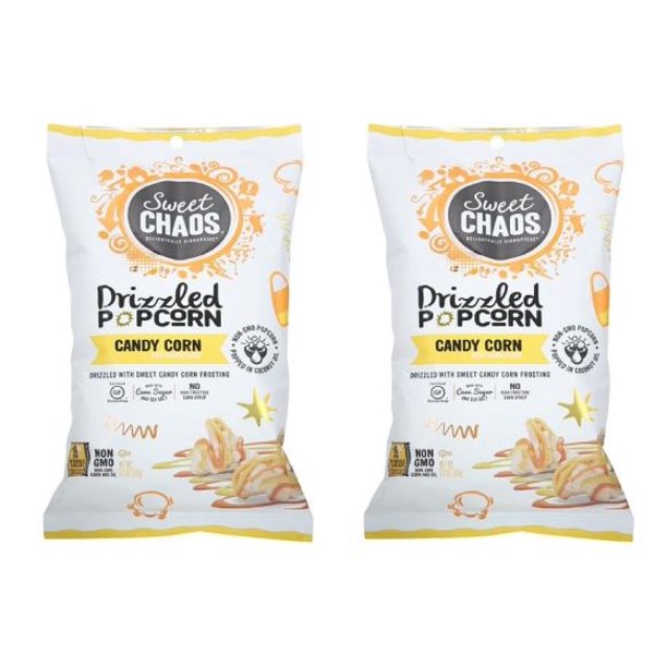 CGT Sweet Chaos Candy Corn Drizzled Popcorn NonGMO Whole Grain Gluten