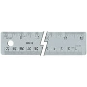 Flex Metal Ruler 12inCork Back