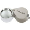 Stalwart 10x Jeweler's Eye Loupe Magnifier with Case