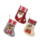 thumbnail image 2 of Naiovety Calcetín navideño Hotel comedor colgante árbol de Navidad chimenea ventana cama regalos bolsa calcetín con campana Kits de decoración para fiestas tipo 3, 2 of 6