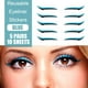 thumbnail image 5 of Adhesivos de párpado con efecto brillante en azul, 5 pares (10 piezas) para un maquillaje natural y atractivo. Ideal para uso diario, fiestas y actuaciones., 5 of 7