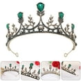 thumbnail image 3 of MasteelfCA 1Pc Retro Rhinestone Crown Hairband Bridal Hairband Wedding Dress Hair Decor, 3 of 8
