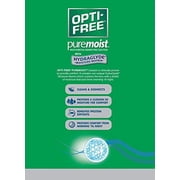 OPTI-FREE Pure Moist Multi-Purpose Disinfecting Solution 10 oz (Pack of 2)