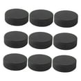 thumbnail image 4 of RUNROTOO 9 Pcs Rondelle Noire pour Hockey sur Glace et Entraînement de Hockey à Roulettes, 4 of 5