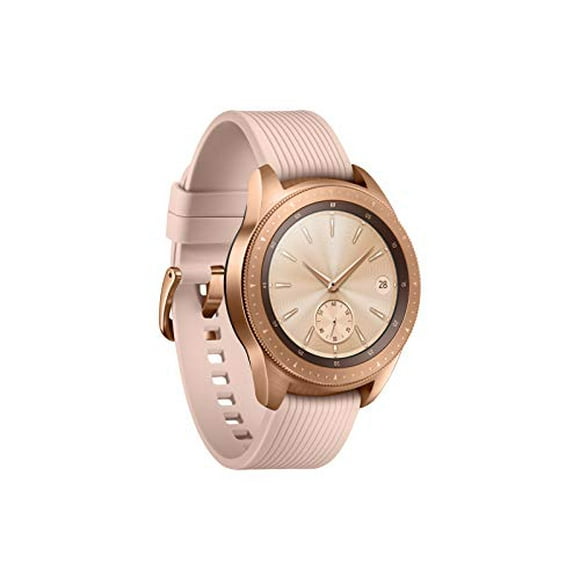 SAMSUNG Galaxy Watch (42mm) Rose Gold (Bluetooth) (Renewed)