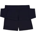 thumbnail image 2 of Nautica Girls' School Uniform Pleated Pull-on Scooter Skirt with Undershorts, Knit Waistband, Wrinkle & Fade Resistant 12 Navy, 2 of 5