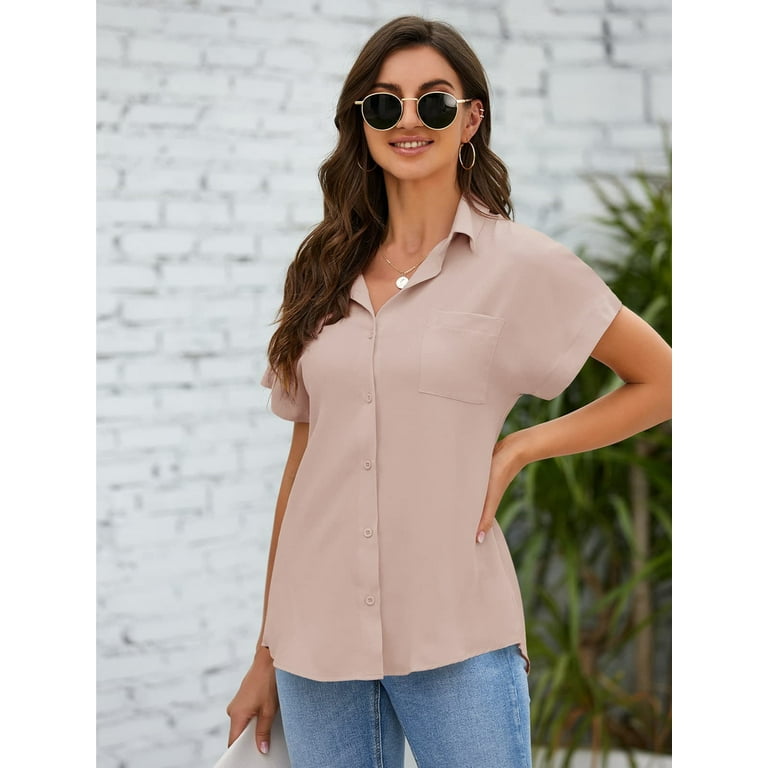 Walmart women's top collared shirts