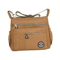 thumbnail image 5 of Nylon Handbag Casual Tote Bag Adjustable Strap Womens Shoulder Bag Pouch Beige, 5 of 9