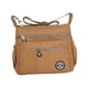 thumbnail image 5 of Bolso de hombro para mujer, moderno, tipo bandolera, sencillo, con múltiples bolsillos. Beige, 5 of 9