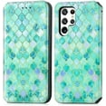 thumbnail image 5 of Compatible with Samsung Galaxy S23 Ultra 5G Wallet Case,Premium Leather Flip Wallet Case with Card Slots Kickstand Magnetic Buckle Shockproof Protective Cover for Galaxy S23 Ultra, 5 of 5